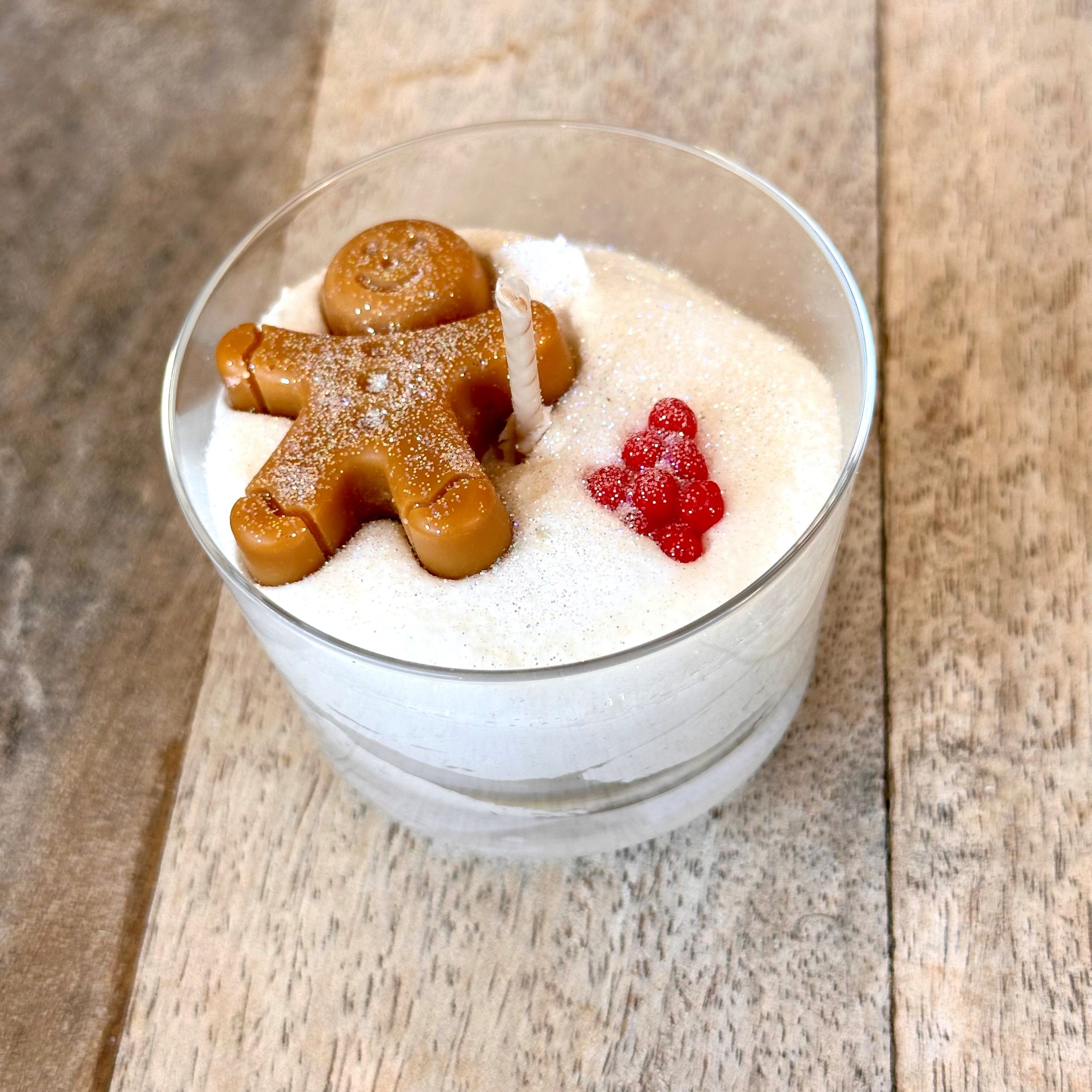 Bougie mini verrine pain d'épices image